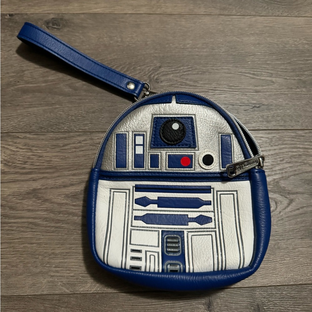Loungefly Disney Parks - Star Wars R2-D2 Droid - Wristlet Mini Belt Bag